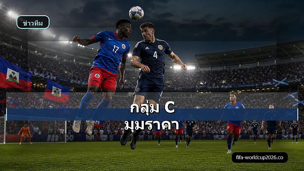 ภาพแนวโน้มราคาบอลเฮติ พบ สกอตแลนด์ ฟุตบอลโลก 2026